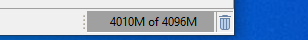 Heap status memory limit reached